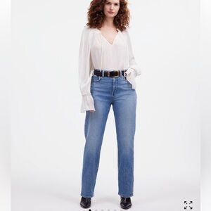 Madewell The Curvy 90s Straight Jean